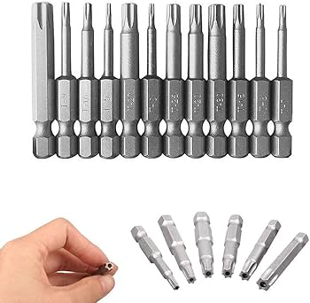 Eagles Torx Head Hollow Screwdriver Bit Set Hex Tools Star
